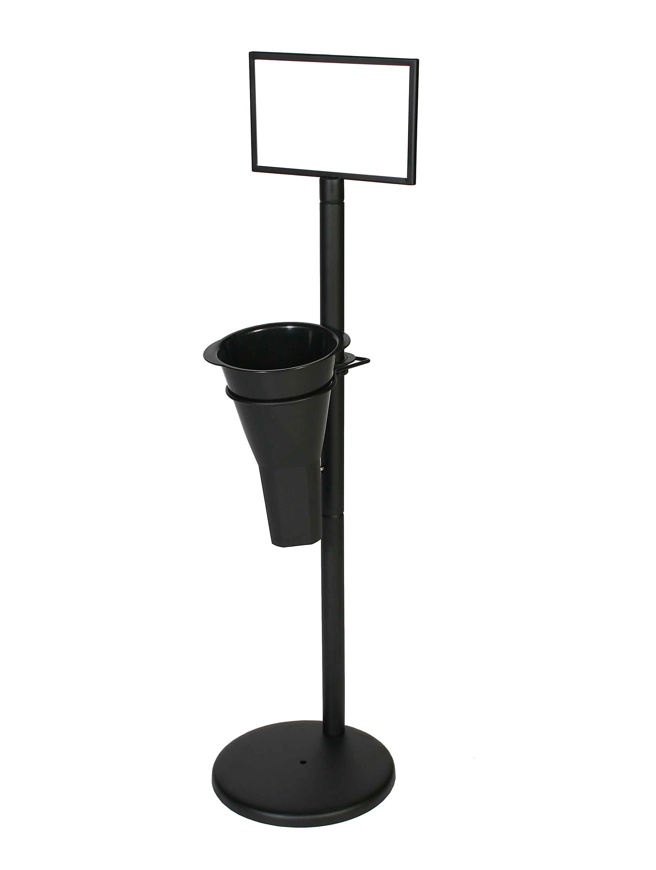 Floral Stand with 1 Plastic Vase and Sign Frame