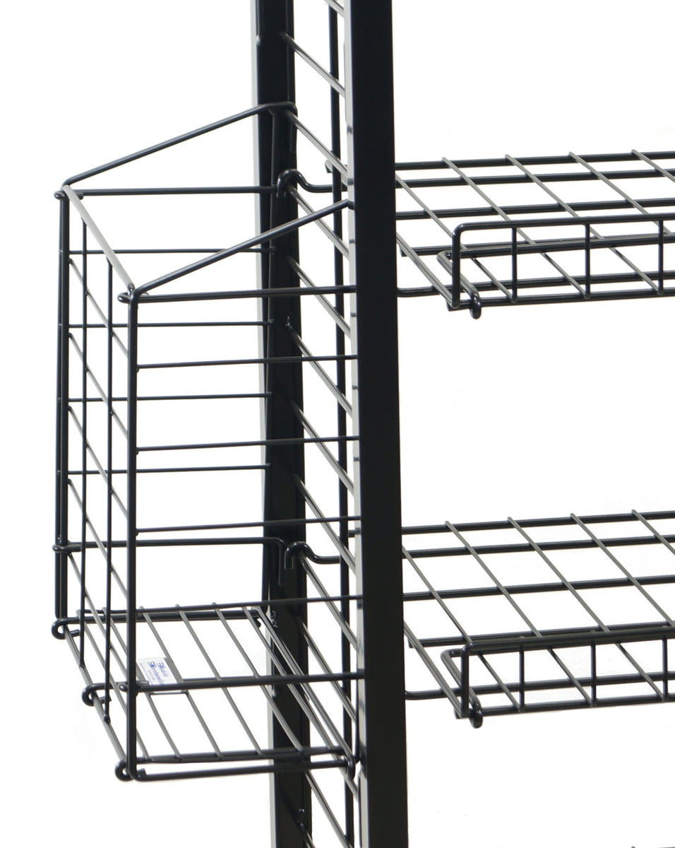 FoldUp Side Basket Mobile Merchandisers