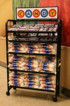 5-Shelf Adjustable End Cap EC3652 is a multi-use end cap display with adjustable shelves