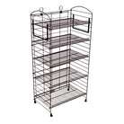 5-Shelf Fold-Up Display (Bronze Hammertone)