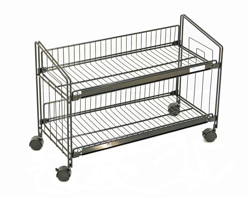 2-Tier Wire Knee Knocker Floor Display