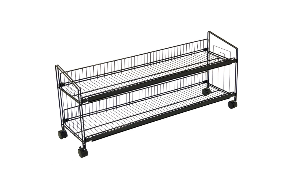 Two-Tier Wire Knee Knocker Floor Display