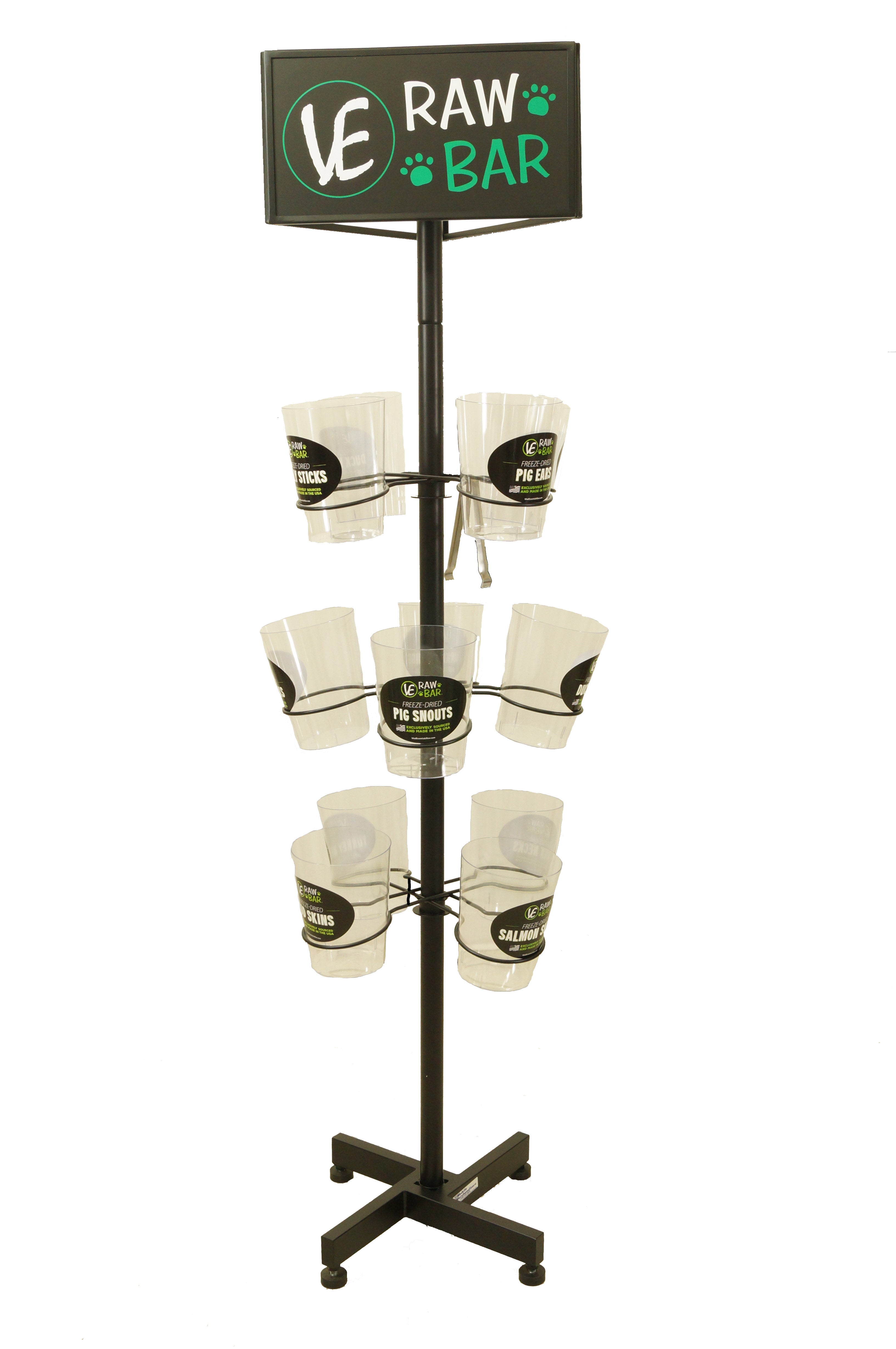 Bucket Dipper Display Custom - Rotating Bucket Display Stand – Mobile Merchandisers